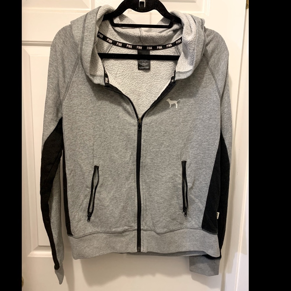 Victoria secret PINK zip up sweater